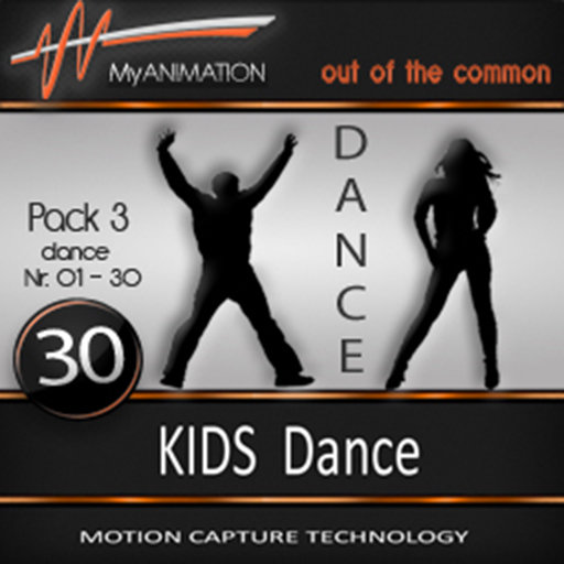 MyANIMATION * NEW * Pack 3 - KIDS Dances - SUPER REALISTIC Motion Capture Animations - Watch VIDEO