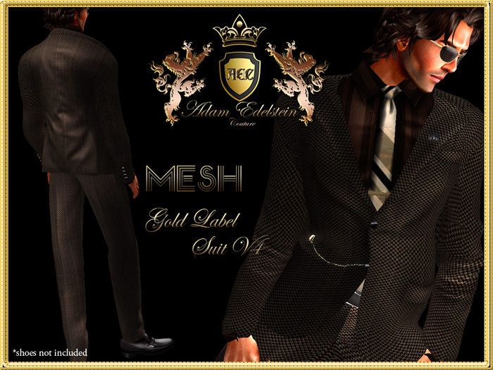 !AEC! Gold Label Suit Version 4 - Tweed Formal