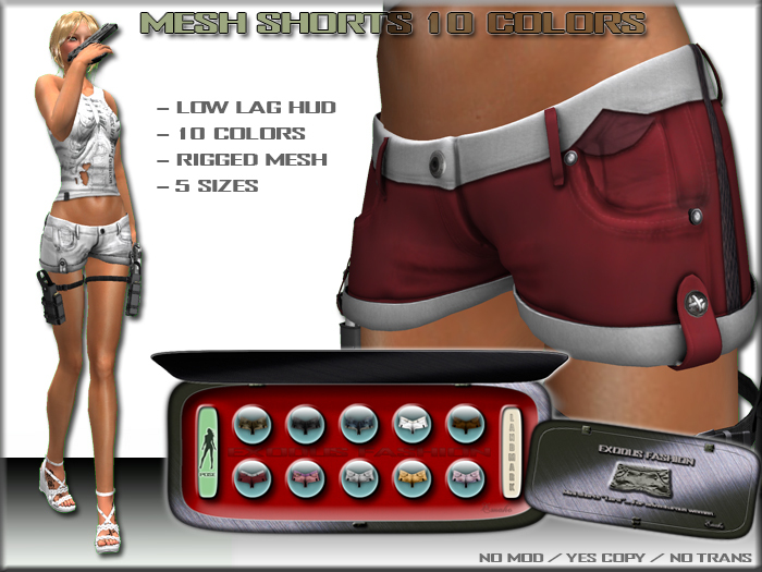 EF - Mesh Shorts "Adventure" 10 colors