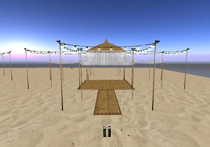Beach Party Set White Lights (Boxed)