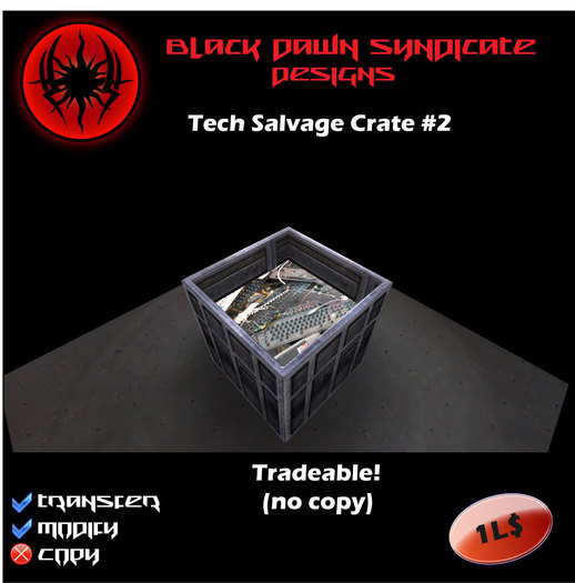 [BDS Designs] Salvage Crate 2