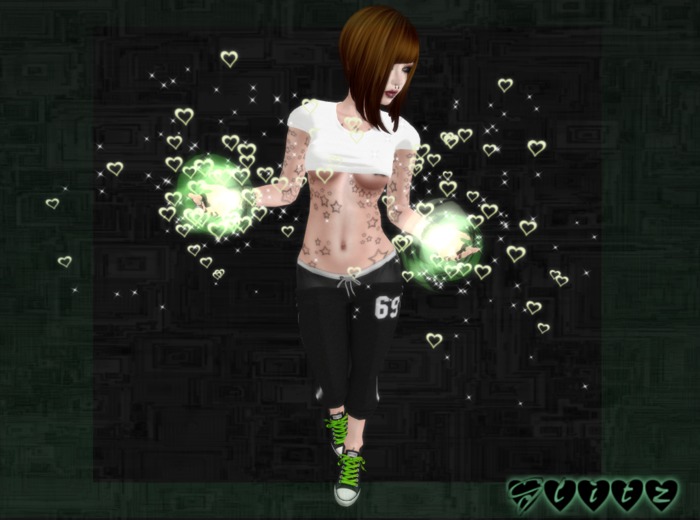 Holotech Orphic Magic Chat Typer Enhancement - Green