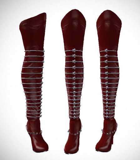 Red Rock Star Boots