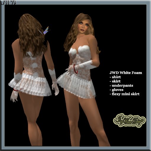 JWD White Foam Mini