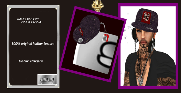 S.S NY Cap purple