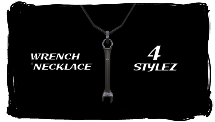 < Wrench*Necklace > Unisex (Boxed)