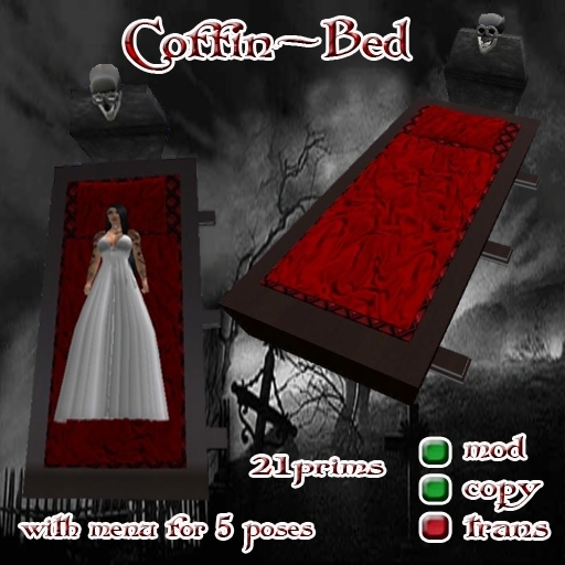 L~A~N Design Coffin Bed without Lid