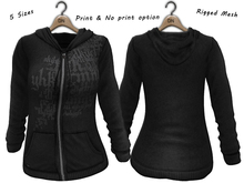 DN Mesh: Hoodie - Black