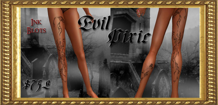 Ink Blots   Evil Pixie Tattoo 