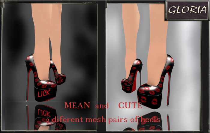 GLORIA Kiss Kiss Heels   