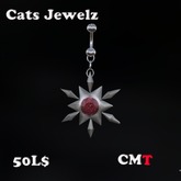 Star Belly Jewel - Ruby