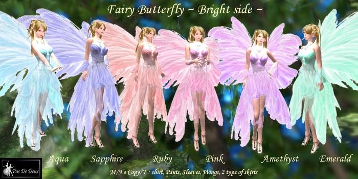 *PDD* Fairy Butterfly -Bright Side Pack- 50L$