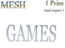 T-3D Creations [vGAMES ] MESH - Full Perm