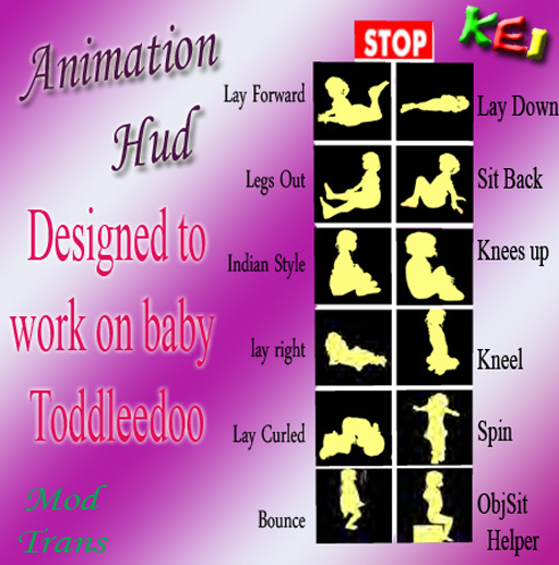 Kei ~ Animation Hud (For TD Baby)