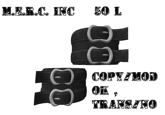 M.e.r.c. Jayne 's wrist straps