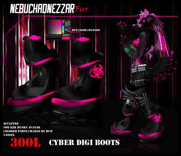 NDN- Cyber Digi Boots