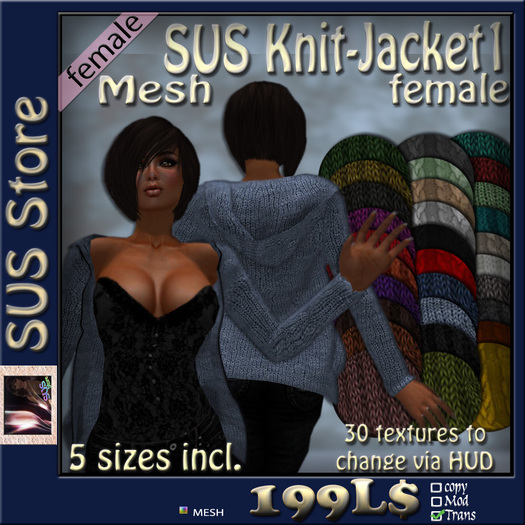 SUS Mesh Knit-Jacket1 female