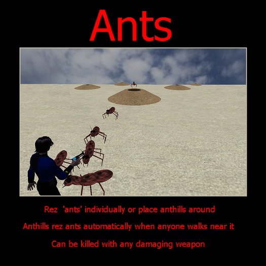 Ants boxed