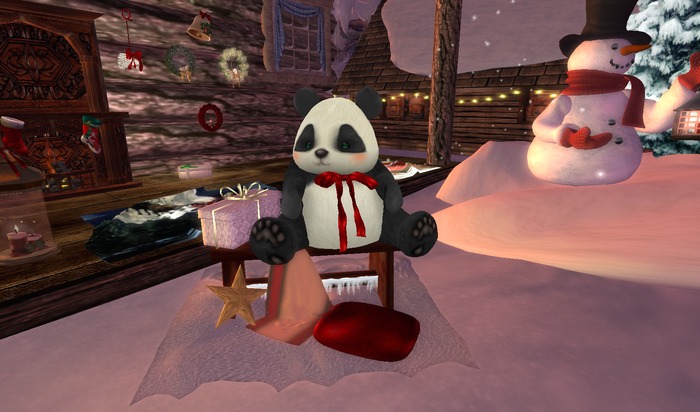 G^G panda Christmas