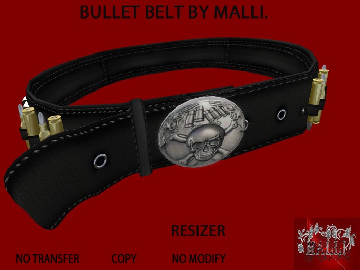 BULLET BELT BY MALLI.