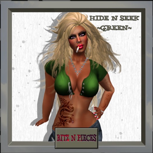 Hide N Seek Top in Green by BNP