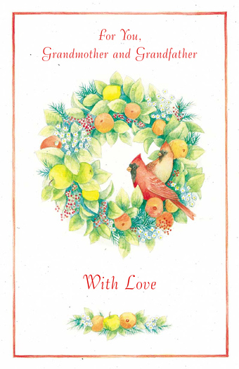 CHRISTMAS CARD GRANDPARENTS