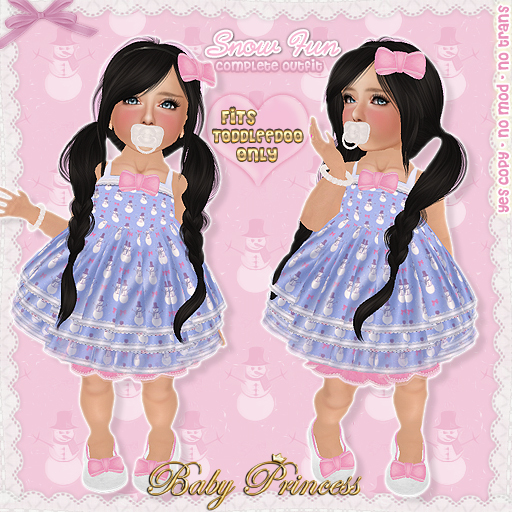 :*BABY*: Snow Fun { ToddleeDoo } Blue