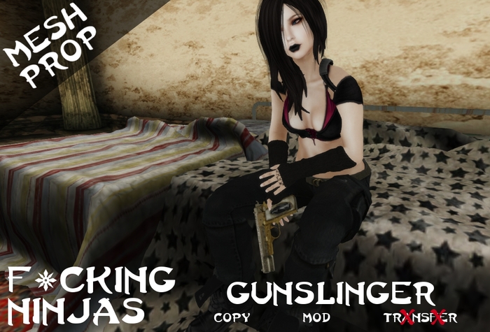 *FN* Gunslinger Pose + Gun