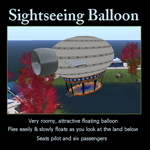 Sightseeing Balloon boxed