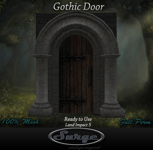 Gothic Door 3