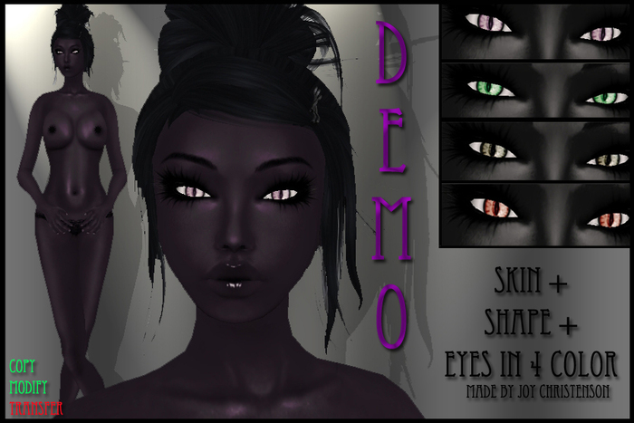 SKIN PURPLE/BLACK DEMO