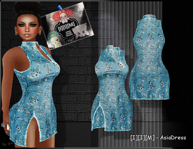 [I][I][M] - AsiaDress Blue