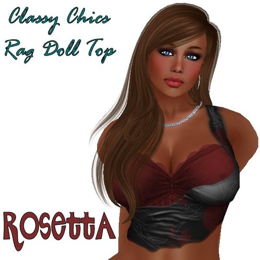 Classy Chics - Rag Doll Top - Rosetta