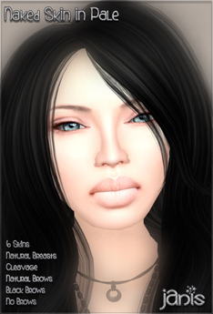 Second Life Marketplace - *Janis* Naked Skin Demos [All 5 Tones]