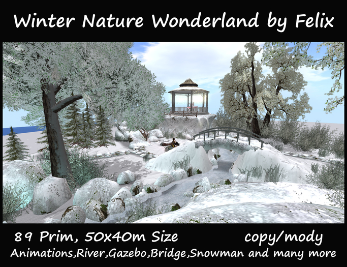 Winter Nature Wonderland by Felix 89 Prim