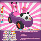 Sweet Baby - Panda Ride On - Purple