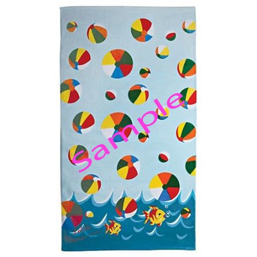 Beach Towel Beach Balls (boxed)