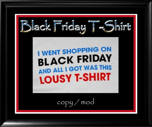 Black Friday T-Shirt 