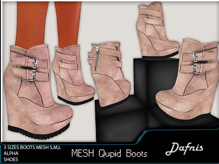 *DAFNIS MESH Qupid Boots