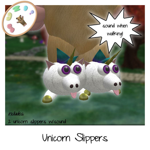 MUZI - Unicorn Slippers