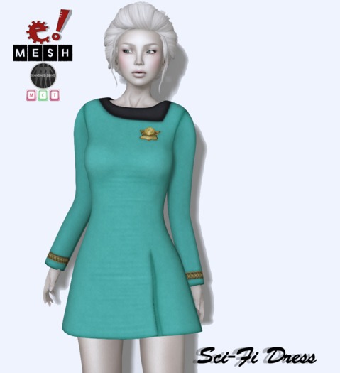 e! SciFi Dress (Aqua)