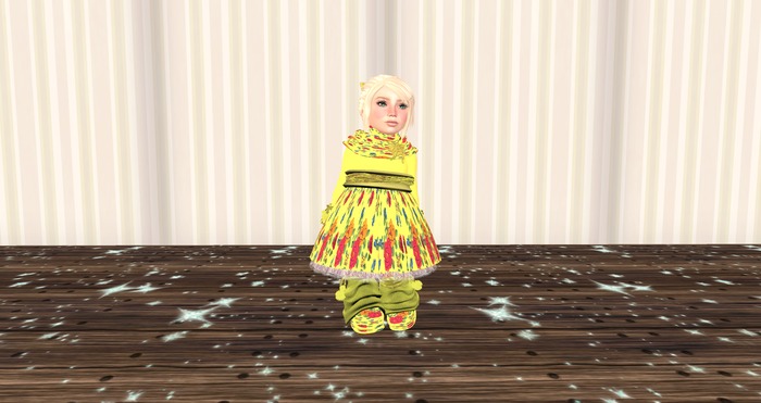 [S][A] Amelia Dress - Yellow - Baby/Kid