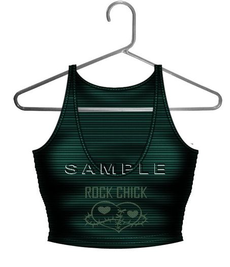 Rock Chick Jade Top