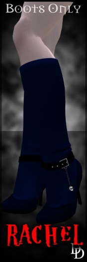 Dare Designs: Rachel Boots - blue