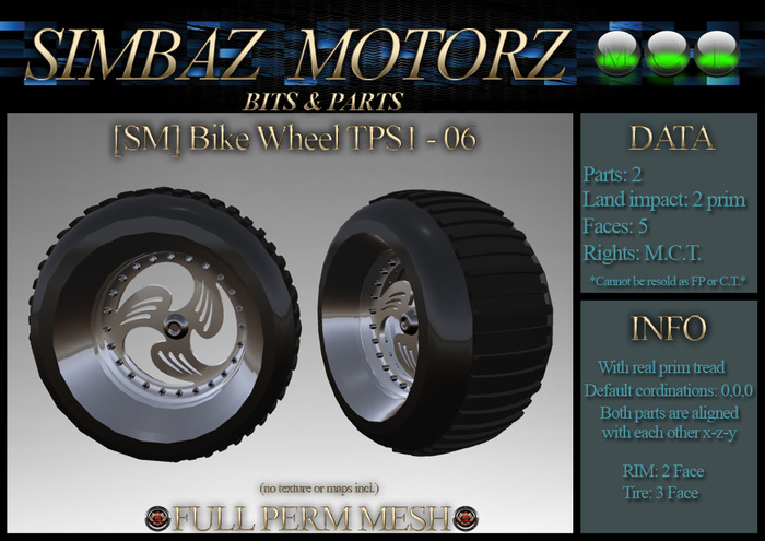 [SM] Bike Wheel TPS1 06