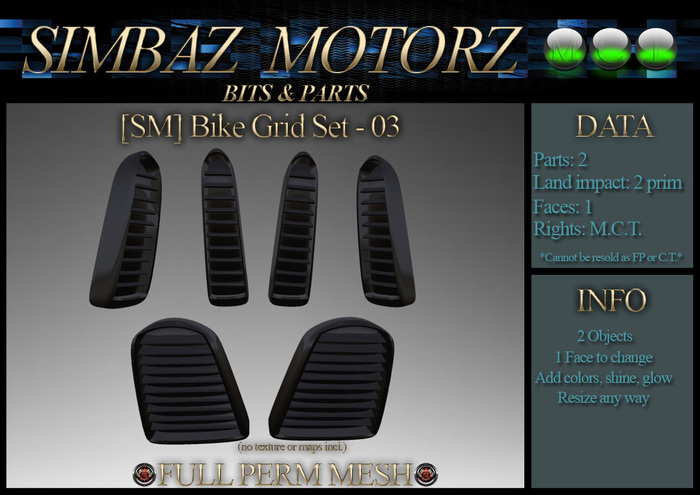 [SM] Bike Grid Set 03