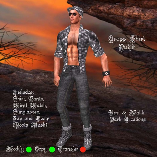 Cross Shirt Outfit
