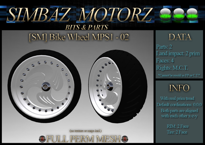 [SM] Bike Wheel MPS1 02