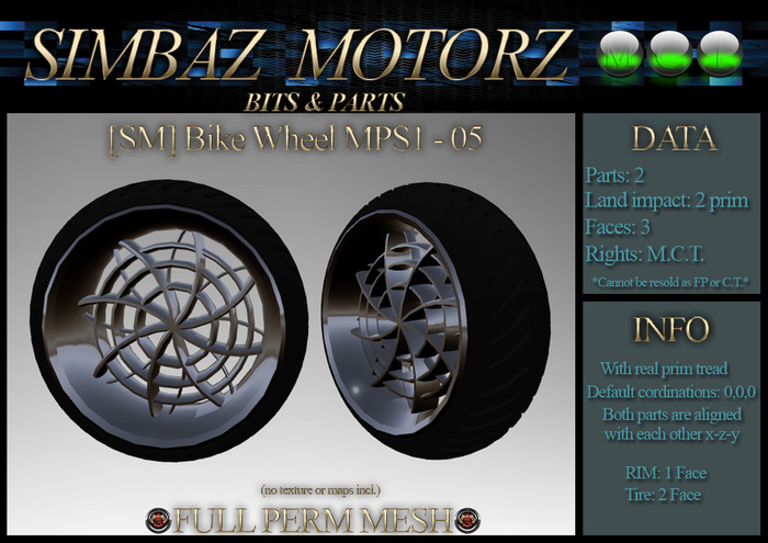 [SM] Bike Wheel MPS1 05