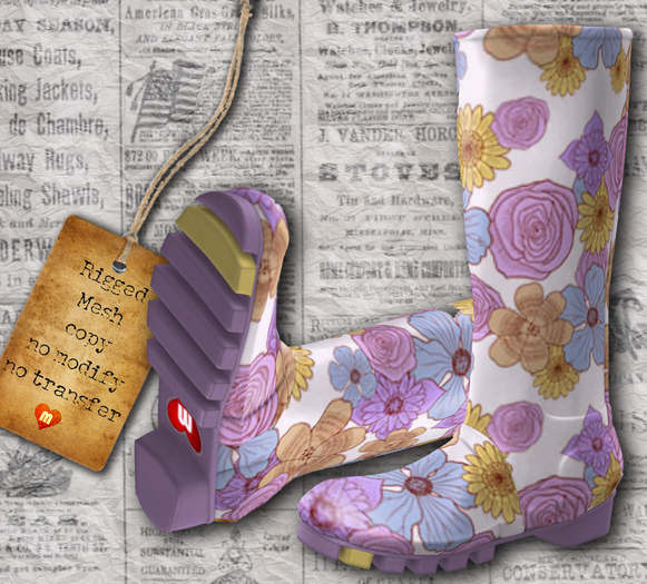 Muu Mesh Rain Boots 4